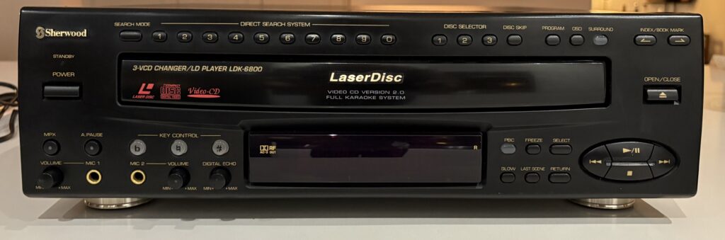 Sherwood LaserDisc Model LDK-6800